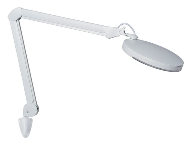 Lampada con lente di ingrandimento 5 diottrie Lupa LED HF Medica con  fissaggio a parete - B Life - Il Catalogo Medicale