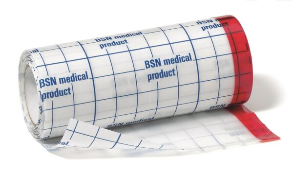 Medicazione in rotolo adesiva trasparente - BSN Fixomull Transaprent - B  Life - Il Catalogo Medicale